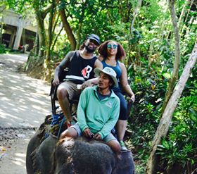Bali Elephant Ride Sunset Tour