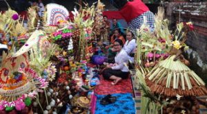 Saba Dalem Bali Temple Ceremony 