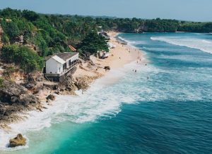 Spectacular beach in Bali 